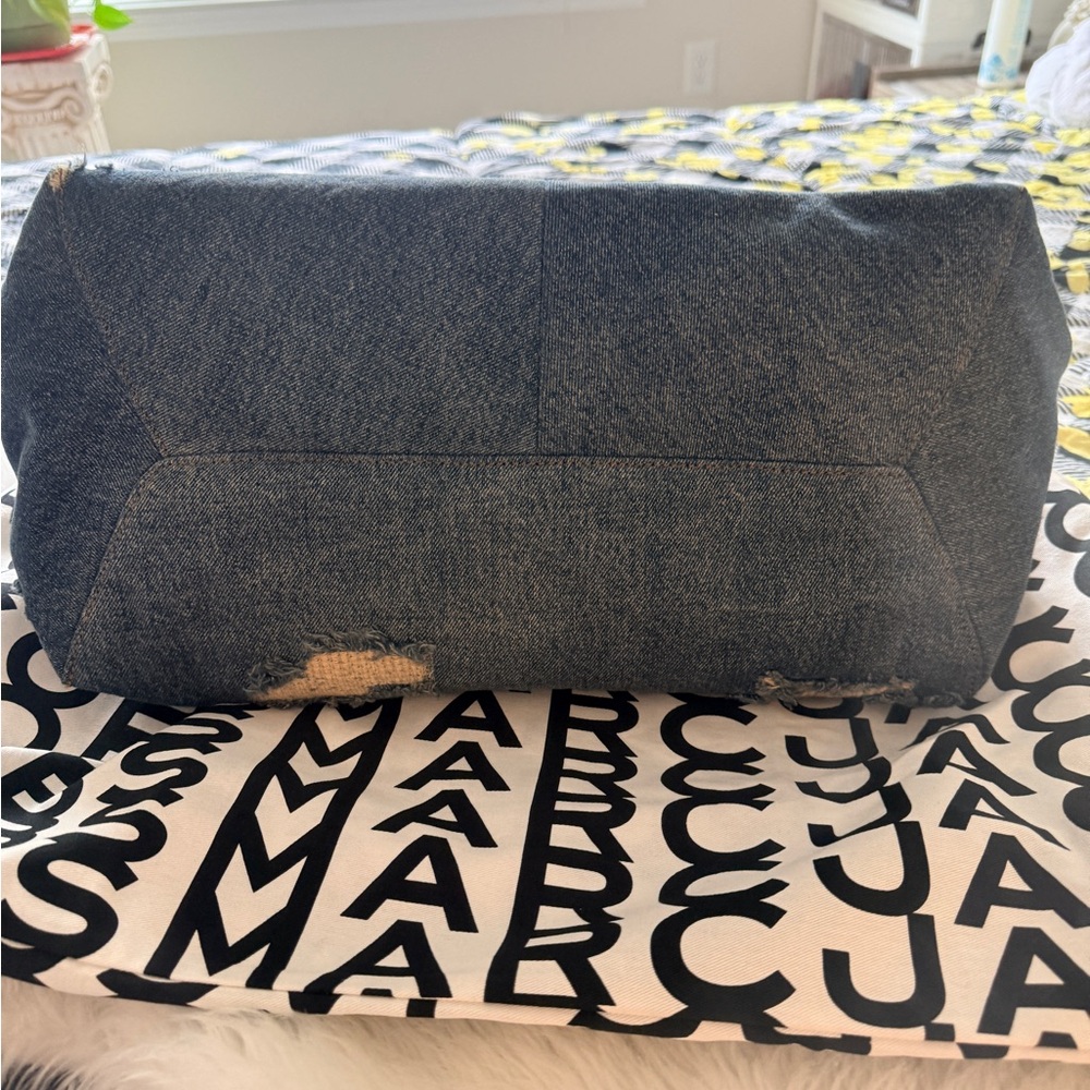 Marc Jacobs The Sack Bag Rugged Denim Large - Picture 3 of 6